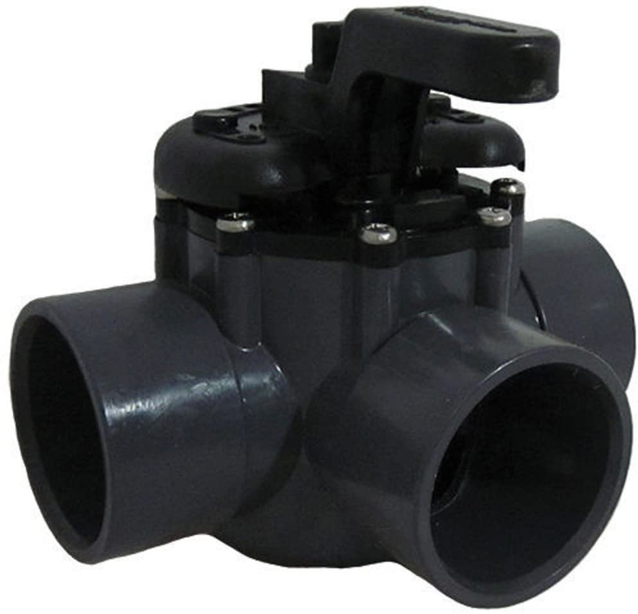 Pentair 263028 Lube-Free Diverter Valve 3 Port PVC 2-2.5