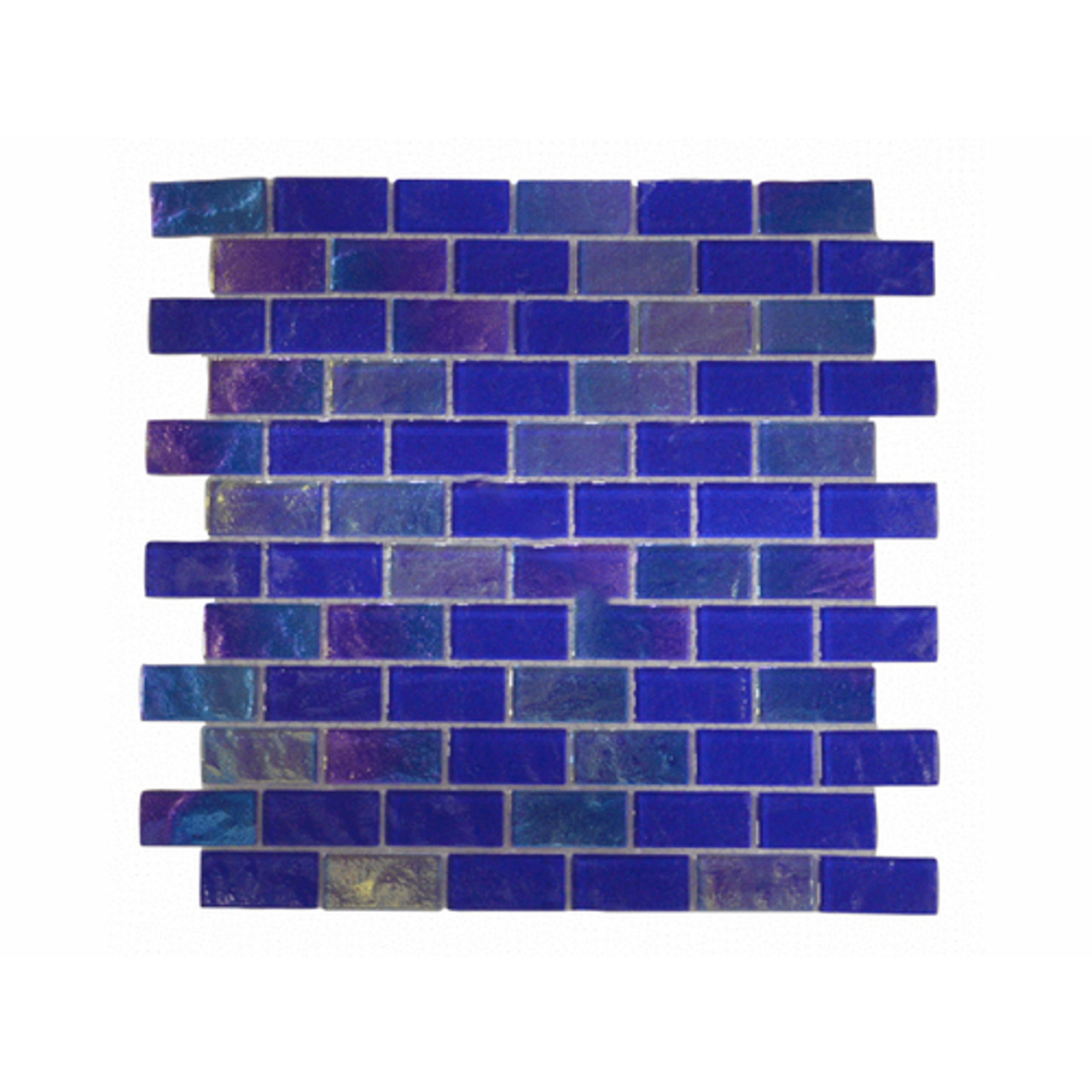 National Pool Tile Sea Glass Cobalto By DG Pool Supply