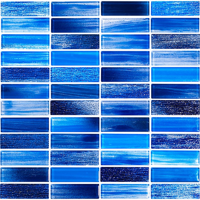 National Pool Tile Melody Cobalt 1