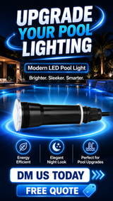 Pool Light Installation Miami | LED Pool Lights & Nicheless Lights