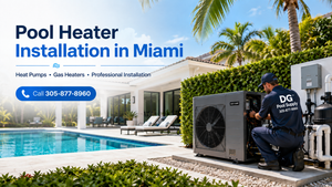 Pool Heater Installation Miami | Heat Pump & Gas Pool Heaters