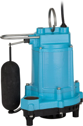 Discharge Sump Pump with 20' Cord and Float 3/10HP 50 gpm