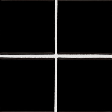 NPT Discovery Field Black Porcelain Pool Tile 3" x 3"