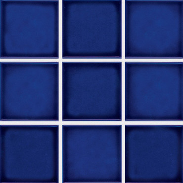 NPT 2x2 Glazed Royal Blue Porcelain Pool Tile 2" x 2"