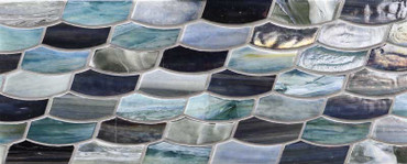 NPT Mermaid Abruzzo Glass Border Tile