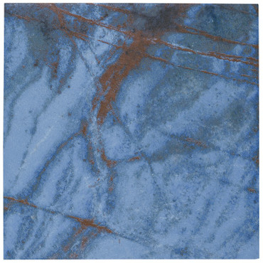 NPT Serpentine Blue Pool Tile 6" x 6"