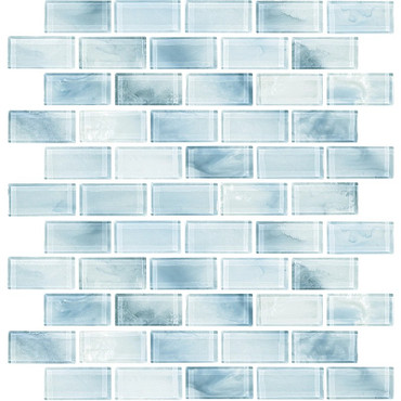 NPT Water Art Sky Glass Pool Tile 1" x 2"