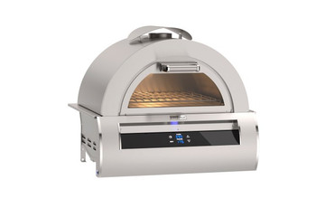 Fire Magic Echelon Diamond Natural Gas Black Glass Pizza Oven