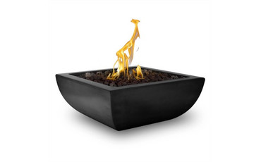 24" Black LP Avalon Fire Bowl