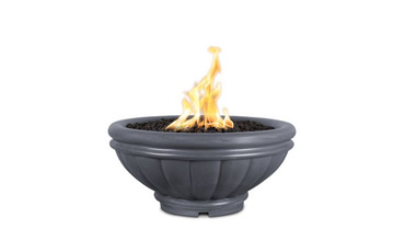 24" Gray LP Roma Fire Bowl