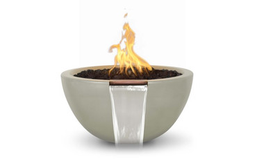 30" Ash LP Luna Fire & Water Bowl