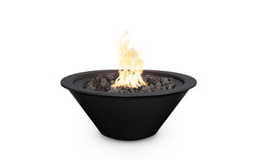 31" Black Concrete Cazo Natural Gas IID Fire Bowl