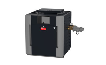 Raypak 407A Low NOx Digital Natural Gas Heater #26 with Bronze Headers CU-NI