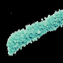 50 lbs Small Quartz Accent Pebbles Teal