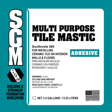 Southcrete 580 Multi-Purpose Tile Mastic 3-1/2 gal