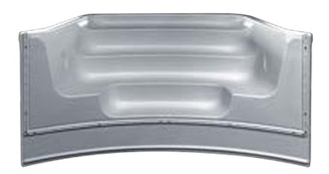 8 ft Radius Gray Twin Seat Cantilever Step