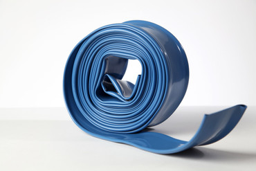 1-1/2-inch x 200 ft Blue Heavy Duty Discharge Hose without Clamp
