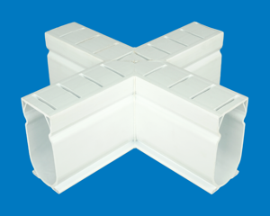 White Deck Drain Cross
