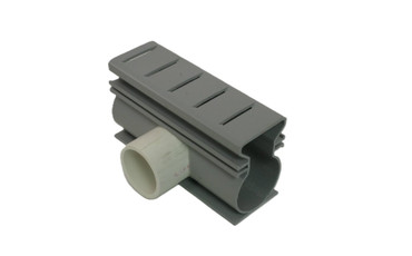 Gray Super Drain Side Adapter