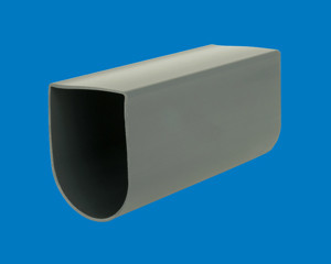 3" Flowmaster 3 Commercial Deck Drain Coupler Gray