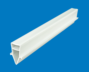 12' Gray PVC Rigid Deck Joint
