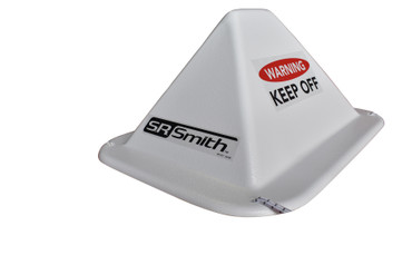 White Domed Starting Block No Dive Safety Cover