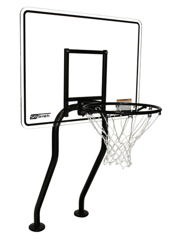 Swim N' Dunk Basketball Game with 16" Rectangle Backboard No Anchor