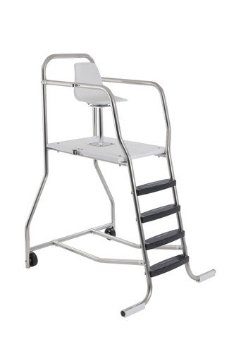 8' Radiant White Vista Lifeguard Chair
