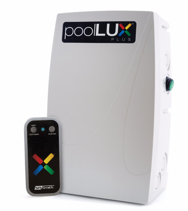 60W poolLUX Plus Kit with 2 80' Treo LED Lights and Remote Control