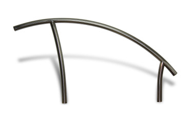 60" Stainless Steel Artisan Deck Mount Handrail Pair