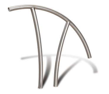 44" Stainless Steel Marine Grade Artisan Handrail Pair