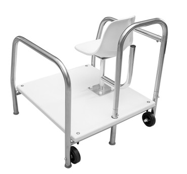 42" Radiant White Low Profile Lifeguard Chair