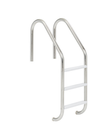 24" 2 Step Vinyl Liner Ladder with Elite Stainless Steel Tread