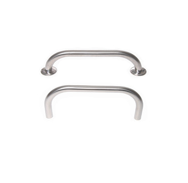 18" ADA Bent Transfer Grab Rail without Flanges