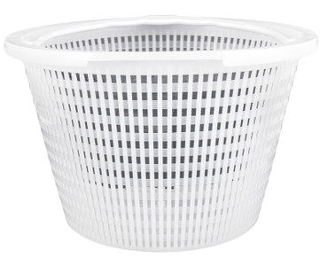 White Standard Skimmer Basket Waterway Style