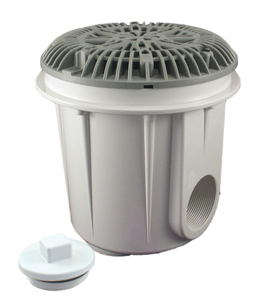 White Gunite Deep Body Galaxy Main Drain with Galaxy Cover