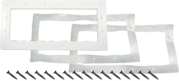 Light Blue Wide Mouth Vinyl Skimmer Faceplate Builder Kit
