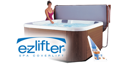 Black E-Z Lifter Standard Spa Cover Lift