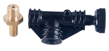 Black Air Release Tee Valve