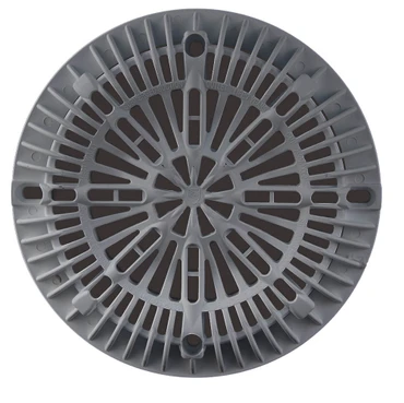 8 Inch Black Galaxy Drain Cover with Screw Kit