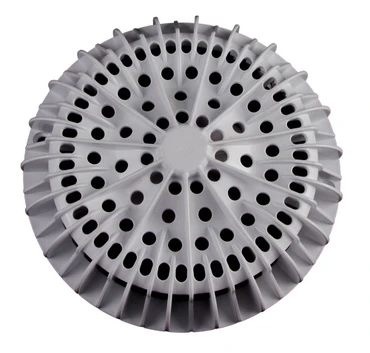 7-3/4 Inch Gray Nova Gunite Main Drain Lid and Screws