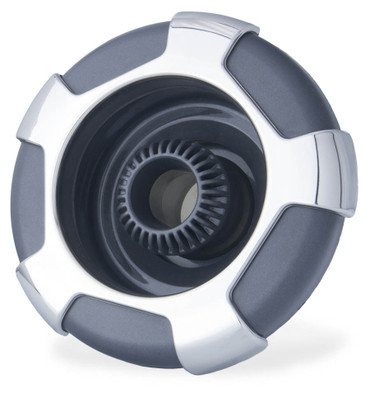 5.25 Inch Stainless Steel/Dark Gray Typhoon Directional Jet Internals