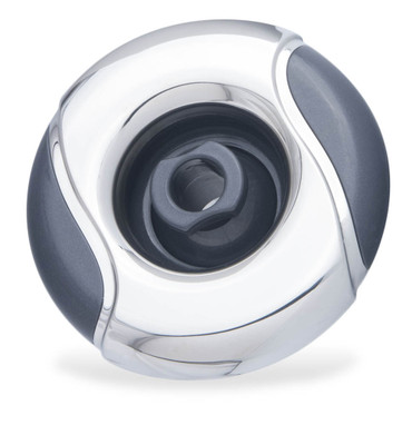 4-3/8 Inch Stainless Steel/Dark Gray Typhoon Directional Jet Internals