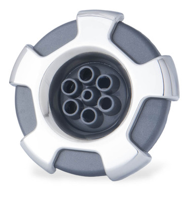 3.25 Inch Stainless Steel/Dark Gray Typhoon Massage Jet Internals