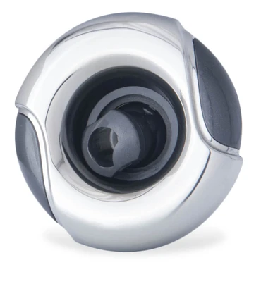 2 Inch Stainless Steel/Gray Spa Master Wave Collection Rotational Jet Internal