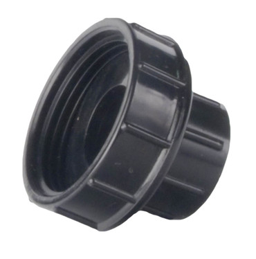 1 Inch Black Slip Pump Union for Drain Assembly