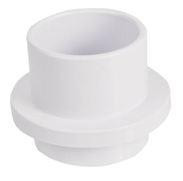1.5 Inch FIP x 2 Inch Socket White Water Stop Adapter Fitting