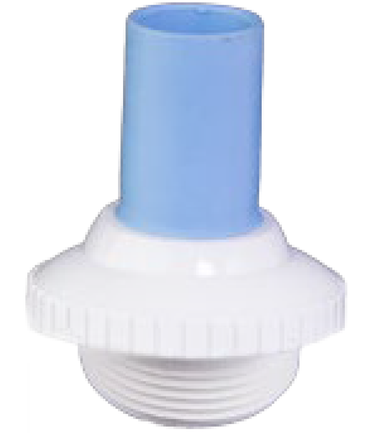 1.5 Inch MPT SpaMaster Eyeball with Blue Nozzle Gunite Spa Jet