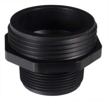 1.5 Inch MPT x 1.5 Inch Black Above Ground Pump Strainer Union Fitting