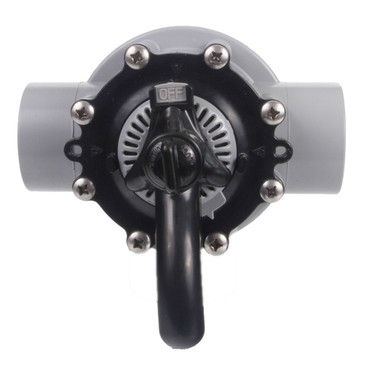 1.5 Inch Socket x 2 Inch Spigot Gray HydroSeal 2-Way Diverter Valve